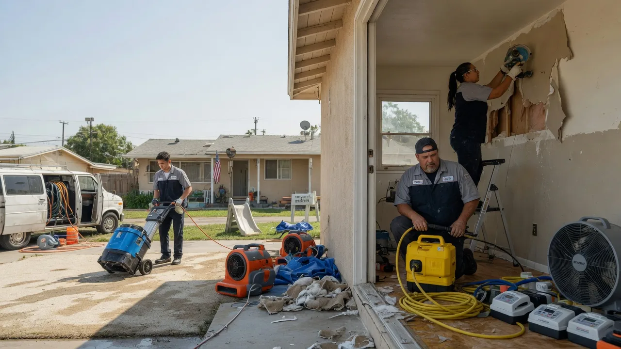 Water Damage Restoration in Newcastle, TX near me